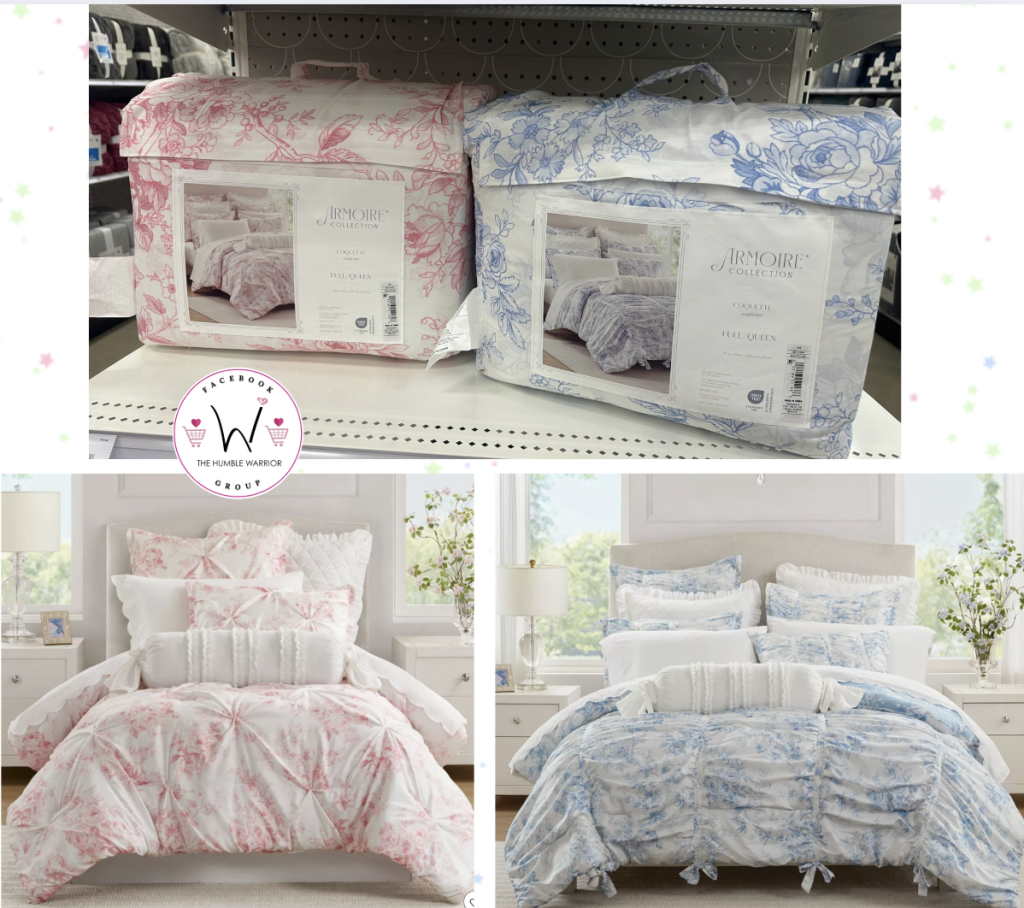 Viral Armoire Collection Toile Floral Comforter Set!